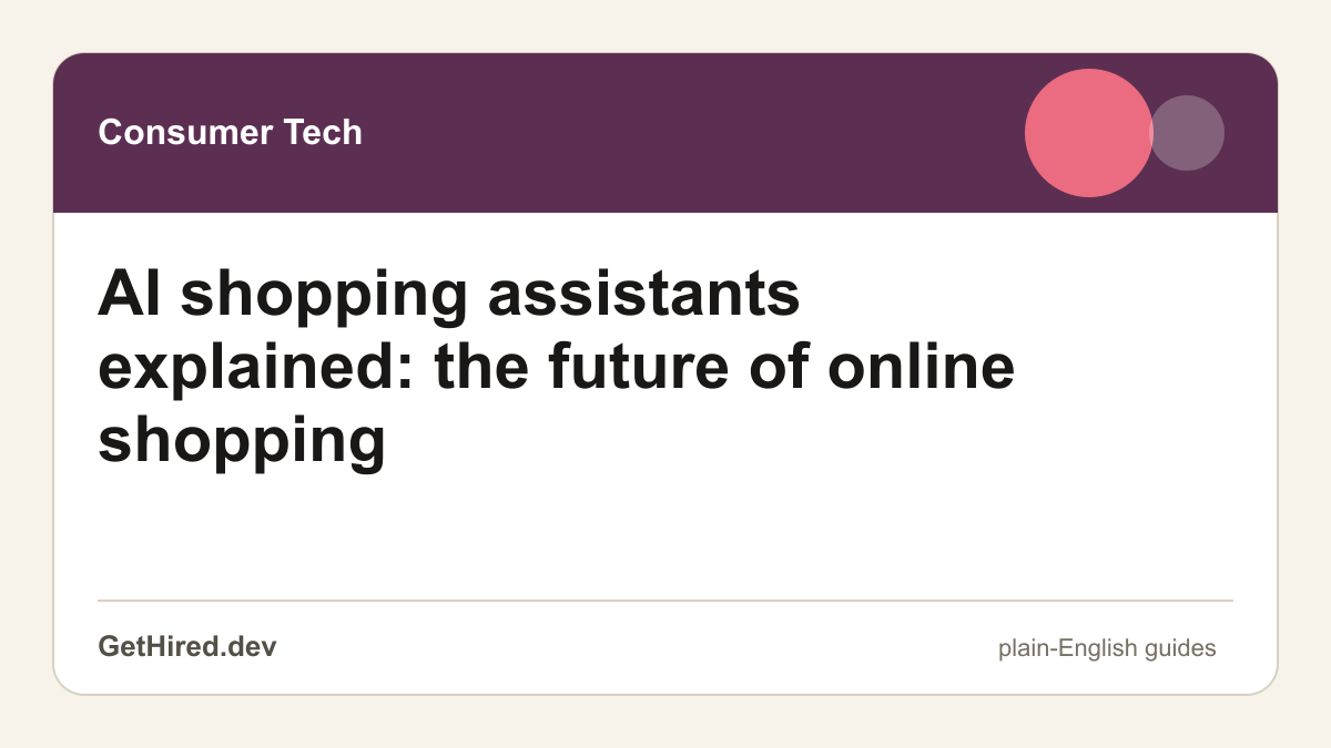 An AI shopping assistant comparing products, prices, reviews, and return policies
