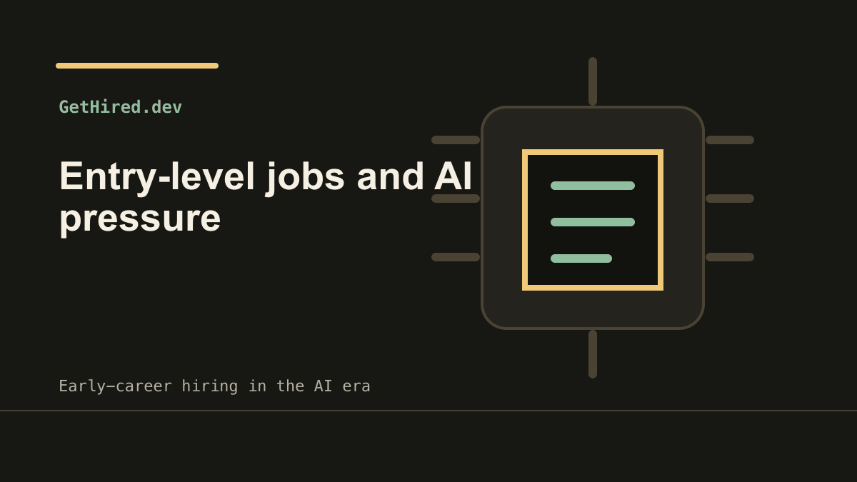Early-career hiring in the AI era